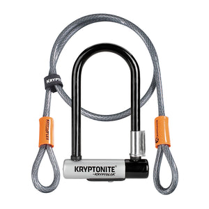 Kryptonite Kryptolok Mini-7 + 4′ Flex Cable image 0