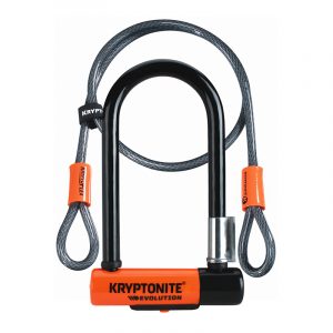 Kryptonite Evolution LITE Mini-7 + 4' Flex Cable