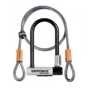 Kryptonite Kryptolok Mini-7 + 4′ Flex Cable