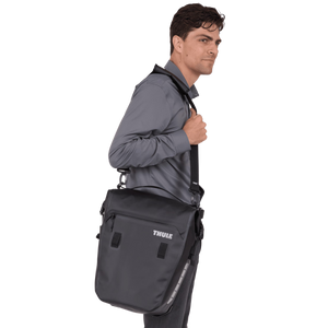 Thule Shield Pannier 22L in use