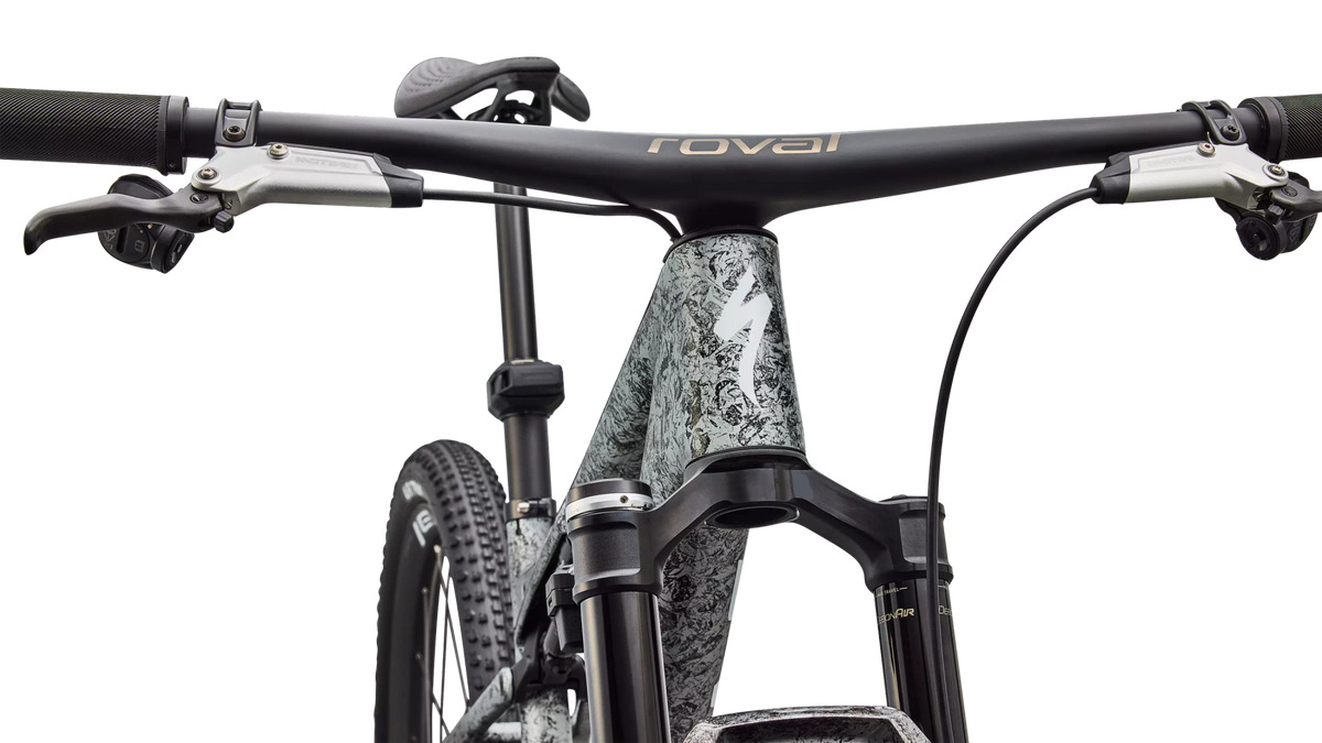 Specialized S-Works Epic 9 - 2027 - Gloss Metallic Obsidian Multi Color Dry Impasto