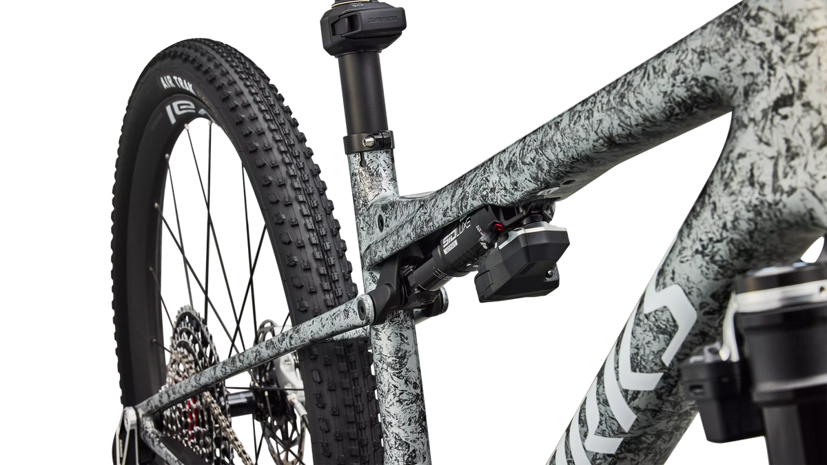 Specialized S-Works Epic 9 - 2027 - Gloss Metallic Obsidian Multi Color Dry Impasto