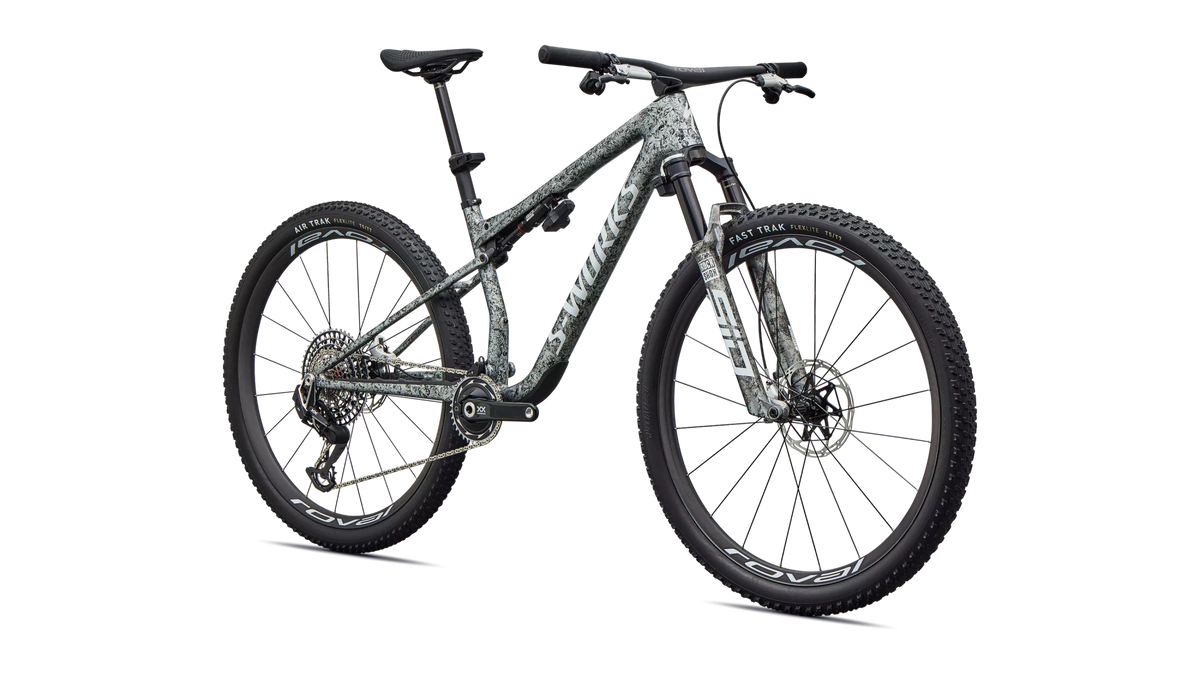 Specialized S-Works Epic 9 - 2027 - Gloss Metallic Obsidian Multi Color Dry Impasto