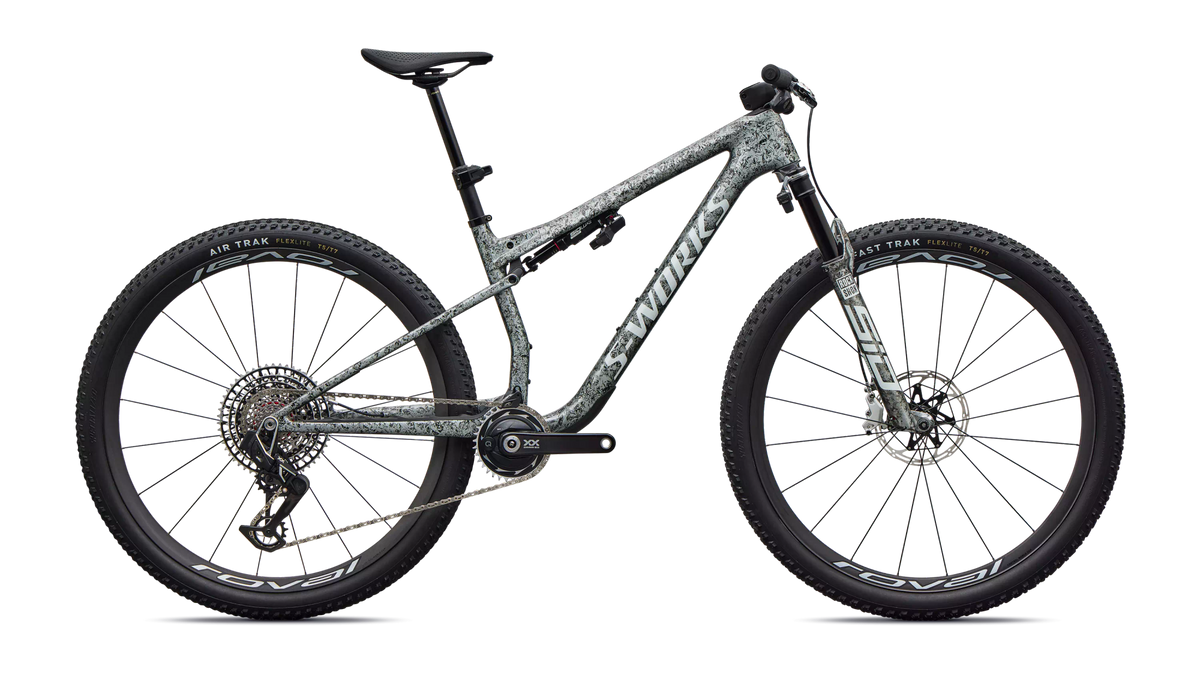 Specialized S-Works Epic 9 - 2027 - Gloss Metallic Obsidian Multi Color Dry Impasto