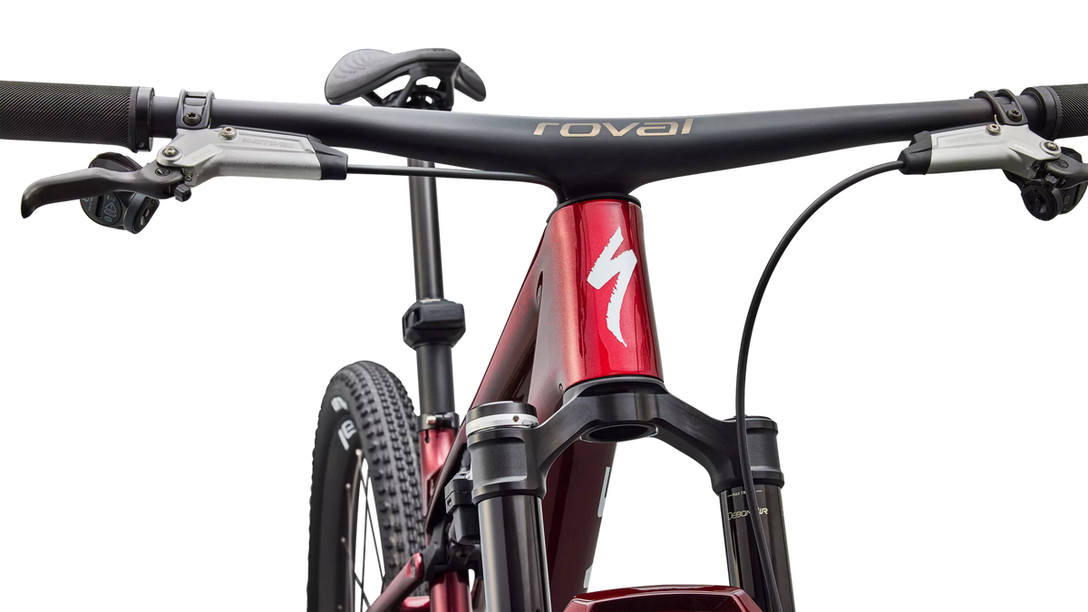 Specialized S-Works Epic 9 - 2027 - Gloss Red Tint Over Red Reflex Pearl Edge Fade