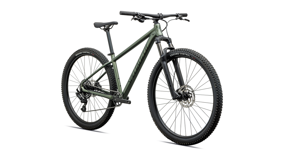 Rockhopper Sport - Satin Bottle Green front detail