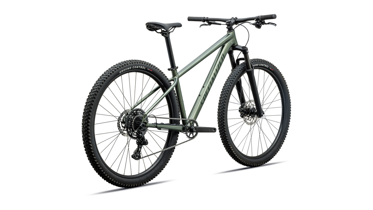 Rockhopper Sport - Satin Bottle Green rear detail