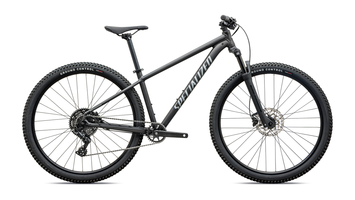 Specialized Rockhopper Sport 2026 - Satin Metallic Obsidian / Shadow Silver
