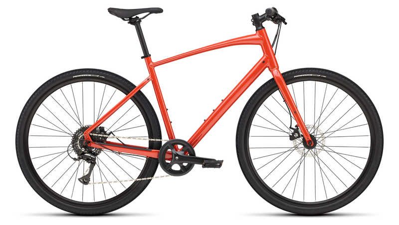 Specialized Sirrus X 1.0 - Gloss Deep Orange / Redwood Reflective