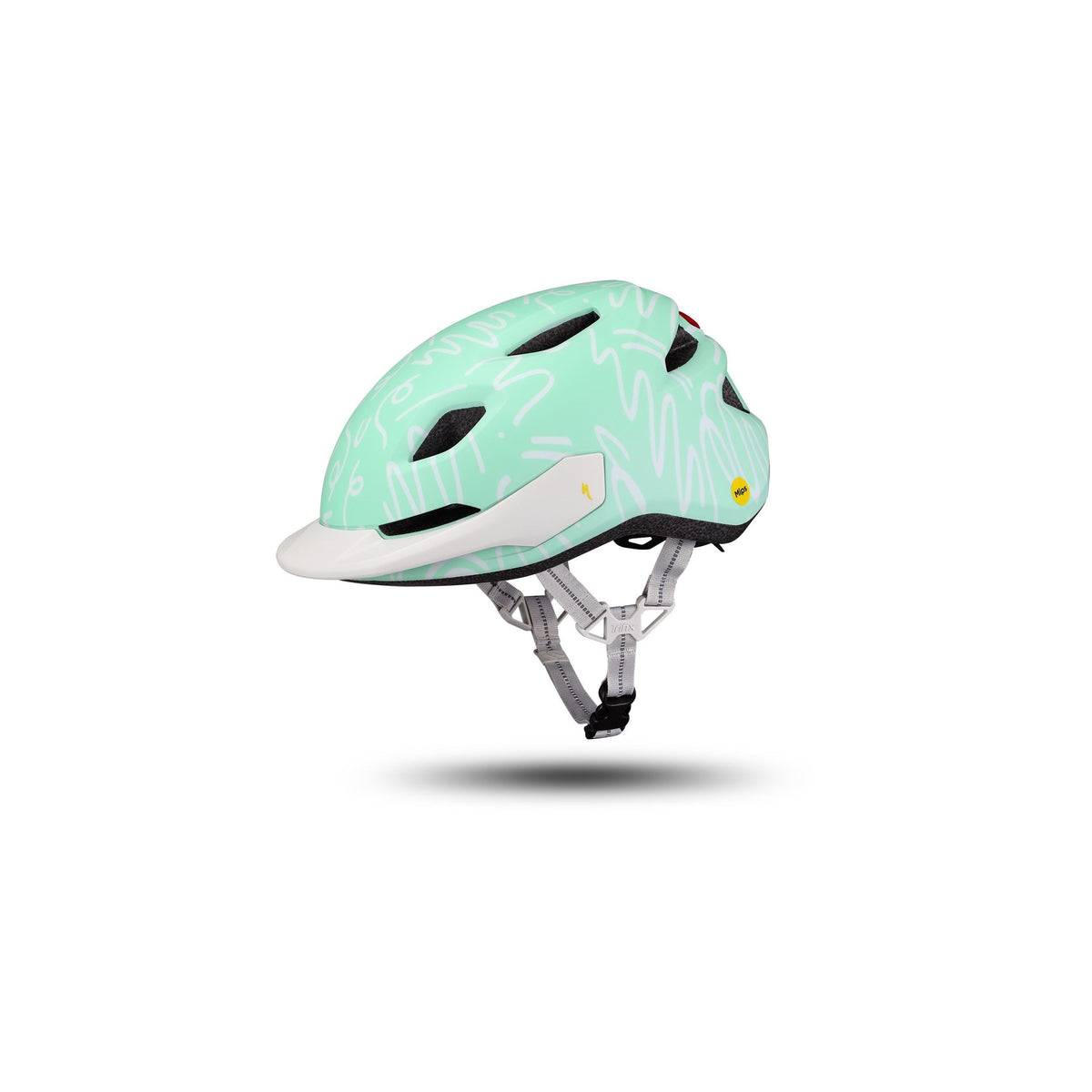 Specialized Shuffle 2 LED Child Helmet - Dune White Graphic image 0