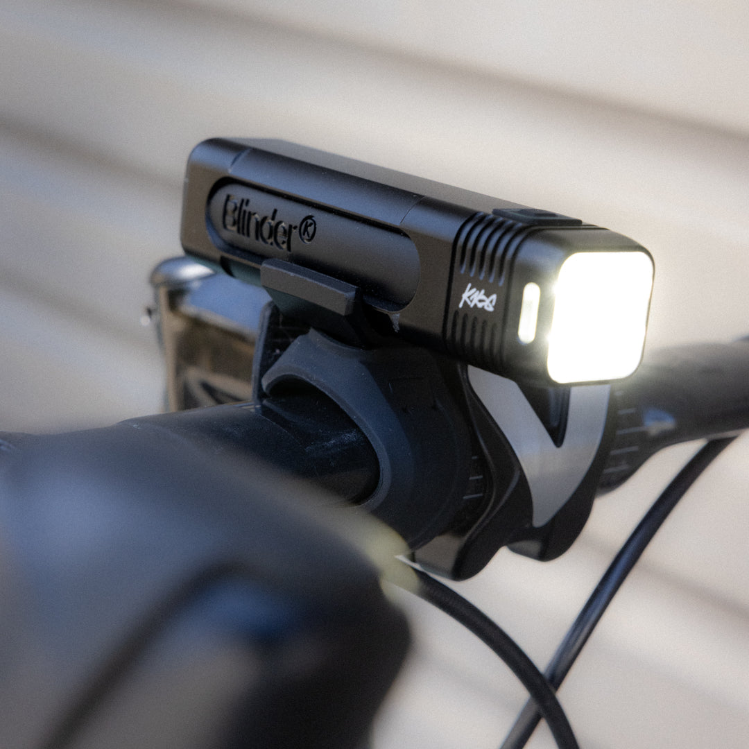 Knog Blinder 1000 on the road