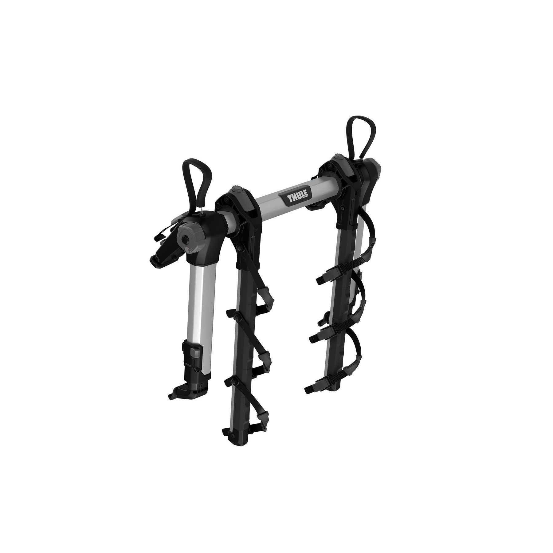 Wheelie Rack Thule OutWay Hanging 3-Bike Trunk Rack – Pop a wheelie
