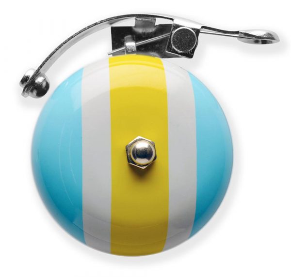 Luvelo Striker Bike Bell Yellow Stripe