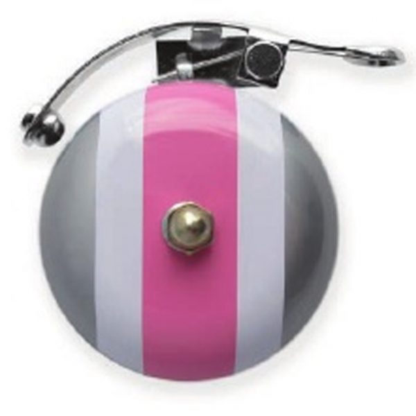 Luvelo Striker Bike Bell Pink Stripe