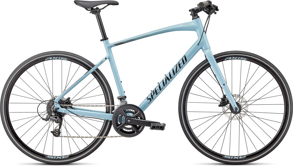 Specialized Sirrus 2.0 - Gloss Arctic Blue / Cool Grey / Satin Reflective Black