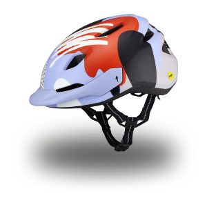 Specialized Shuffle 2 LED Child Helmet - Powder Indigo Graphic
