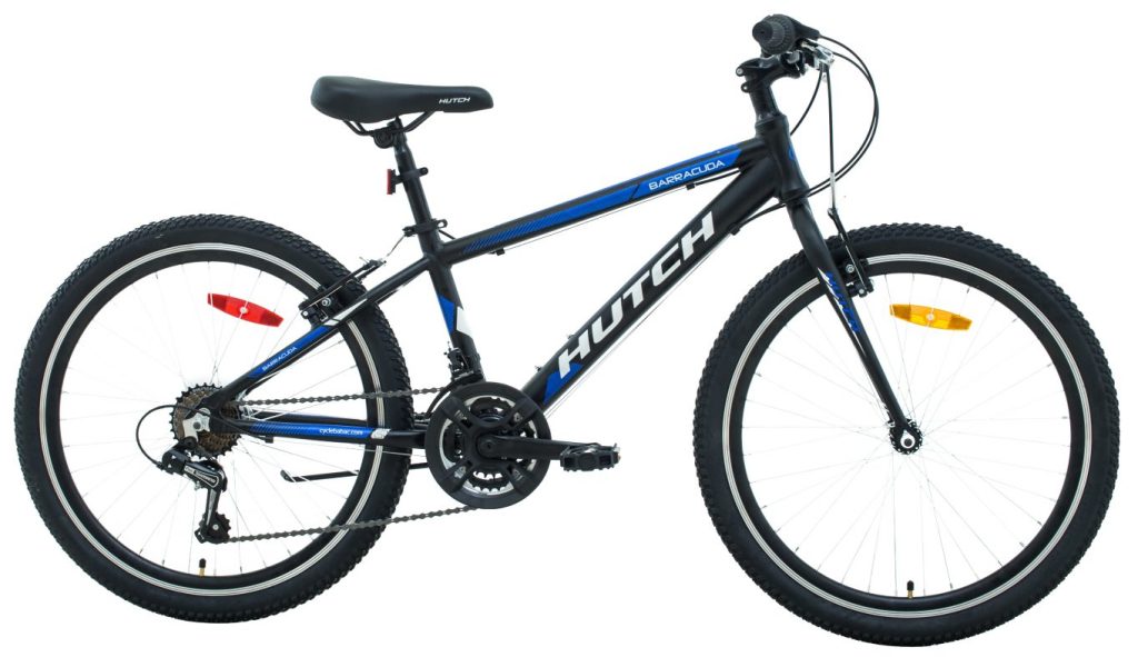 Hutch Barracuda 1.0 24 - Matt Black/Blue