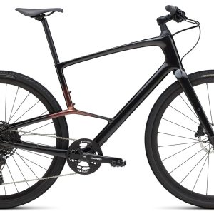 Specialized Sirrus X 5.0 - Gloss Carbon / Red Pearl / Black Frost Reflective