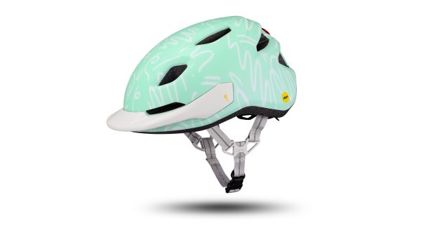 Specialized Shuffle 2 LED Child Helmet - Dune White Graphic
