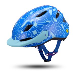 Specialized Shuffle 2 LED Child Helmet - Sky Blue Graphic
